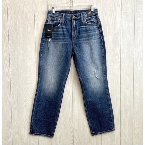 Silver Jeans Frisco High Rise Straight Leg 28 NWT - Picture 1 of 7